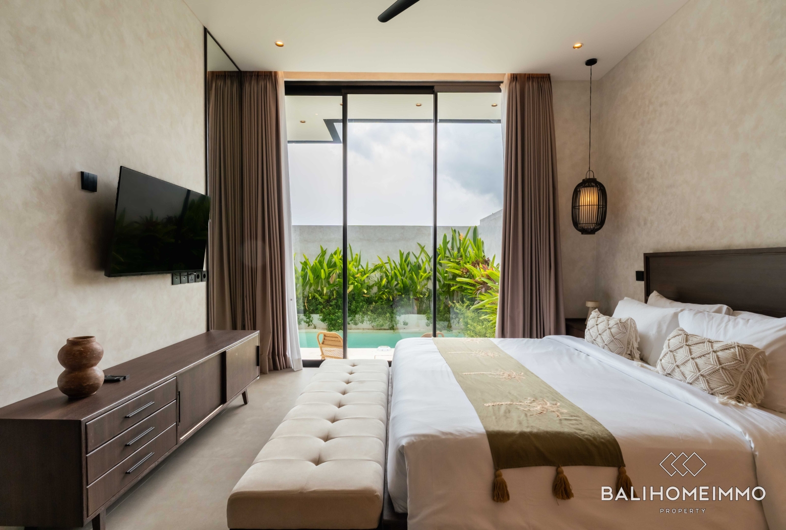 VILLA NEUVE DE 2 CHAMBRES À VENDRE EN BAIL À PERERENAN, BALI view 23