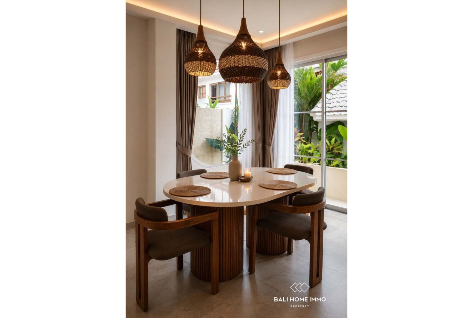 Newly Build 2 Bedroom Villa for Leasehold Sale in Canggu Bali view 3