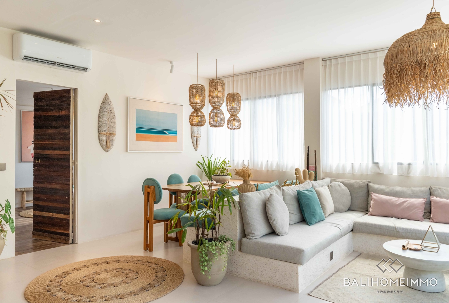 NEWLY BUILD 4 BEDROOM VILLA FOR SALE LEASEHOLD IN BERAWA BALI view 6