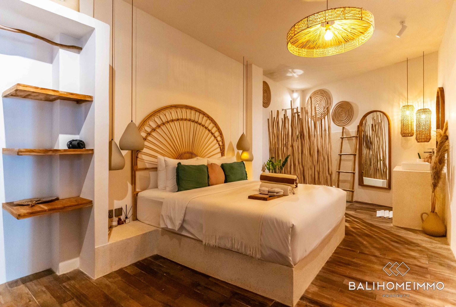 NEWLY BUILD 4 BEDROOM VILLA FOR SALE LEASEHOLD IN BERAWA BALI view 18