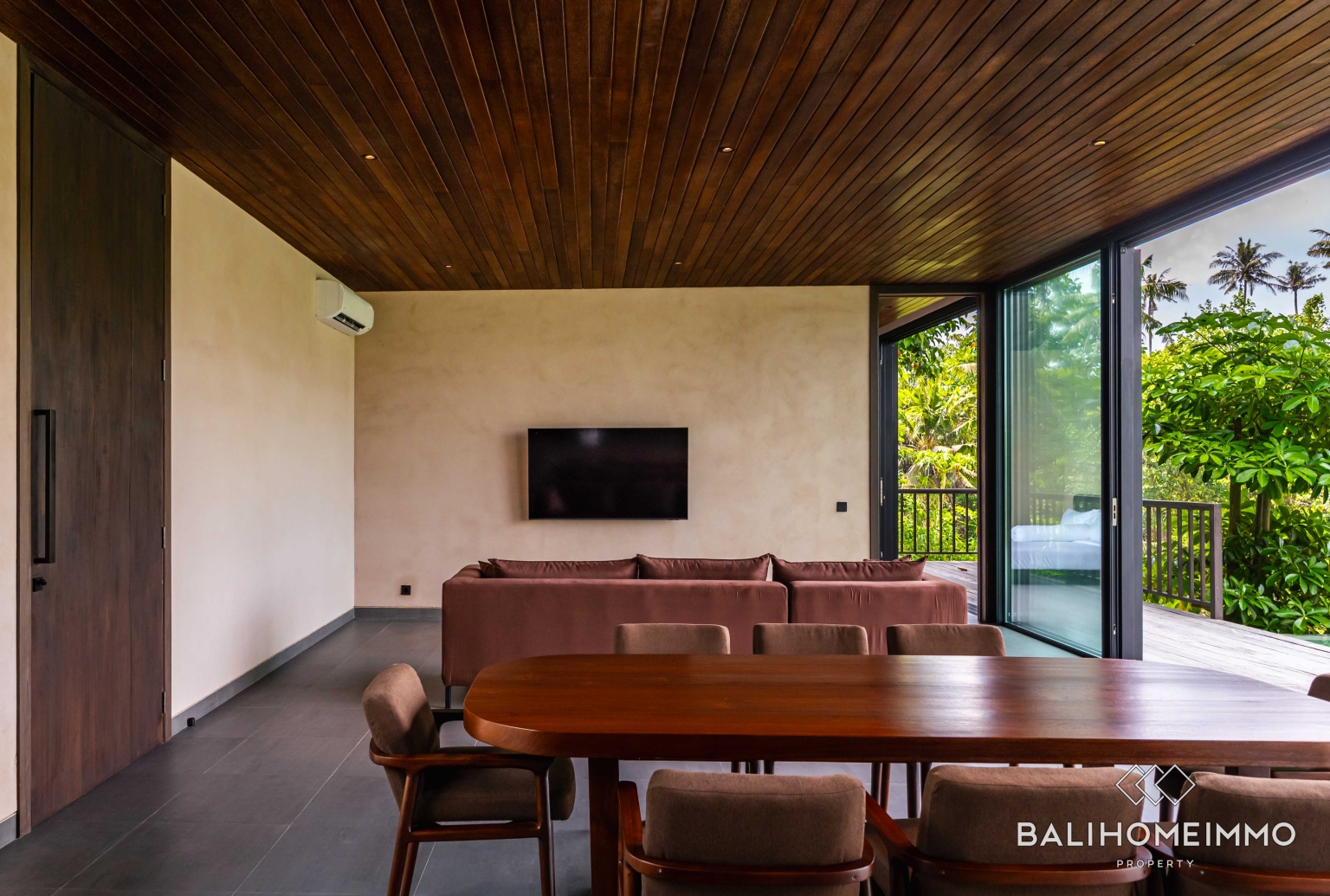 Villa neuve de 4 chambres avec vue sur la rivière à vendre en bail emphytéotique à Kaba-Kaba, Bali view 9