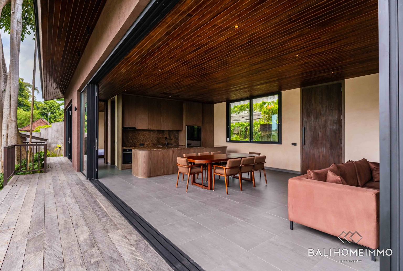 Villa neuve de 4 chambres avec vue sur la rivière à vendre en bail emphytéotique à Kaba-Kaba, Bali view 4