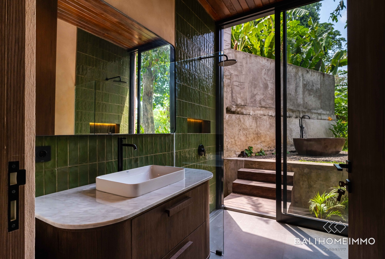 Villa neuve de 4 chambres avec vue sur la rivière à vendre en bail emphytéotique à Kaba-Kaba, Bali view 21