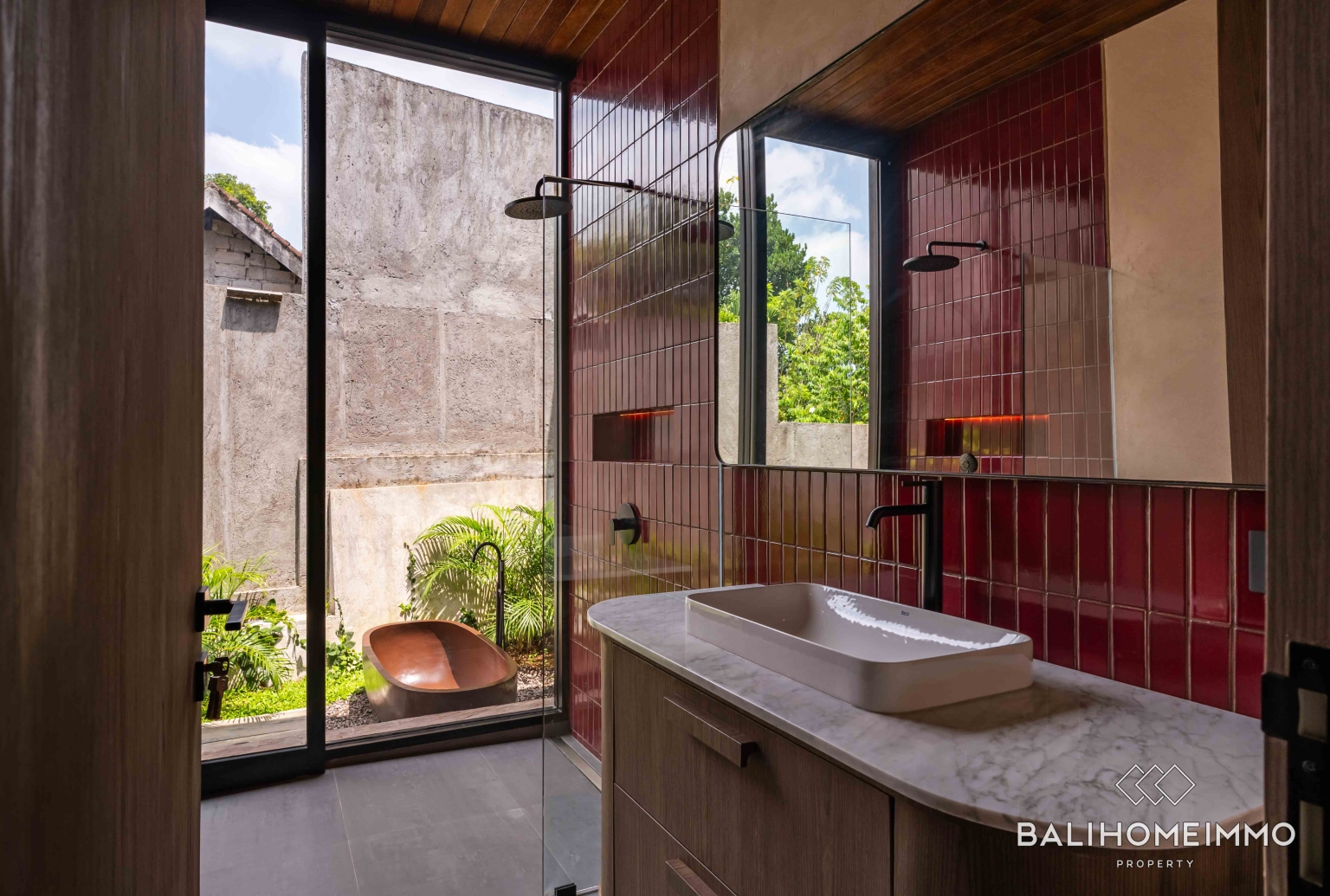 Villa neuve de 4 chambres avec vue sur la rivière à vendre en bail emphytéotique à Kaba-Kaba, Bali view 25
