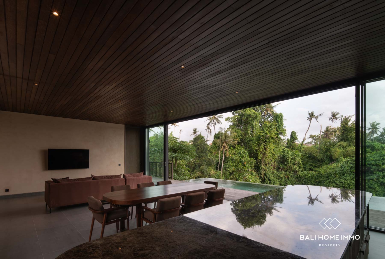 Newly Build River View 4 Bedroom Villa For Leasehold Sale in Kaba-Kaba Bali view 3