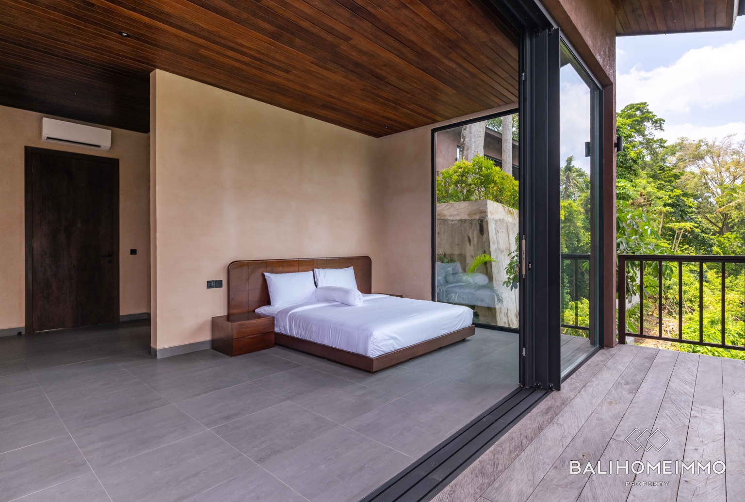 Villa neuve de 4 chambres avec vue sur la rivière à vendre en bail emphytéotique à Kaba-Kaba, Bali view 14