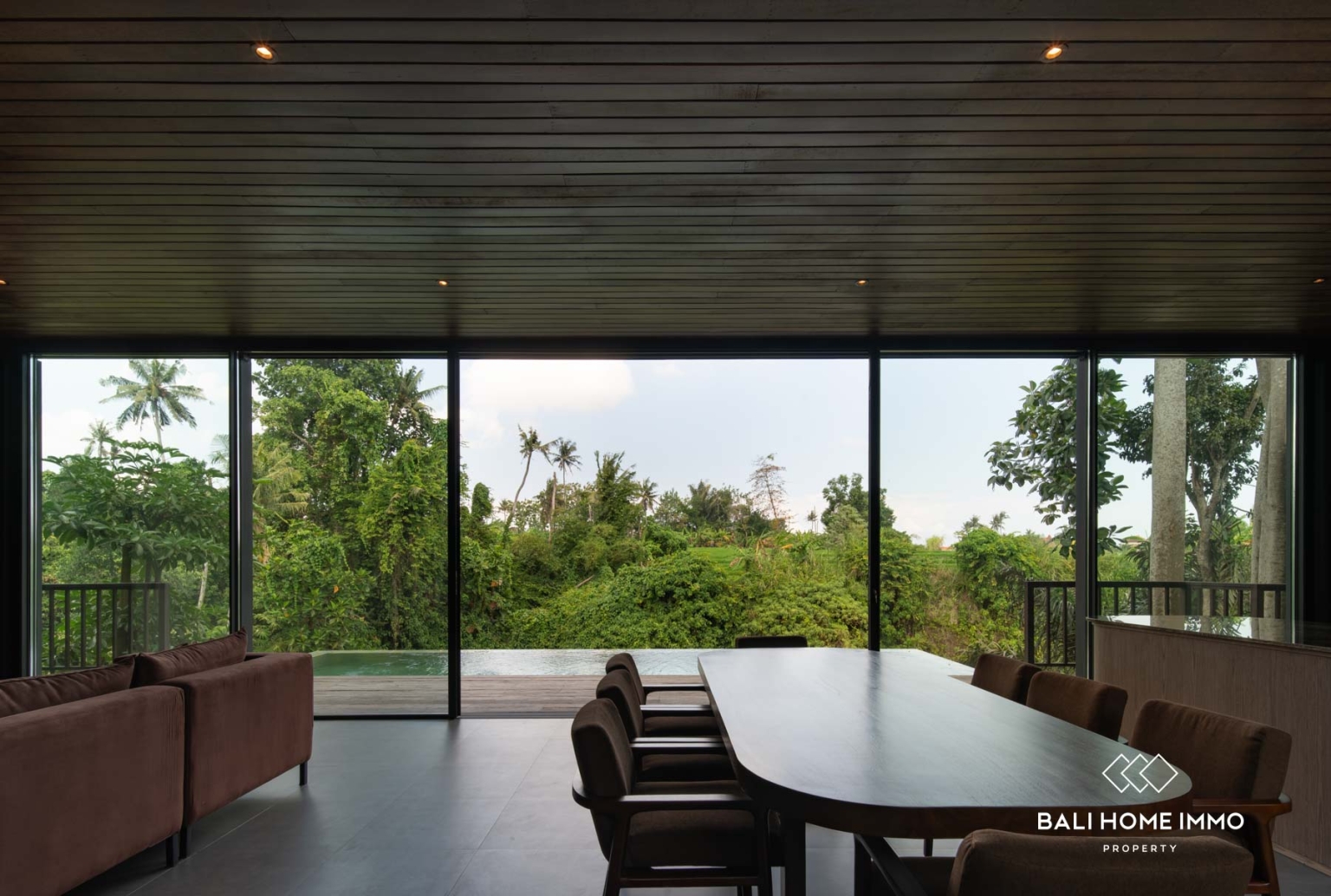 Newly Build River View 4 Bedroom Villa For Leasehold Sale in Kaba-Kaba Bali view 5