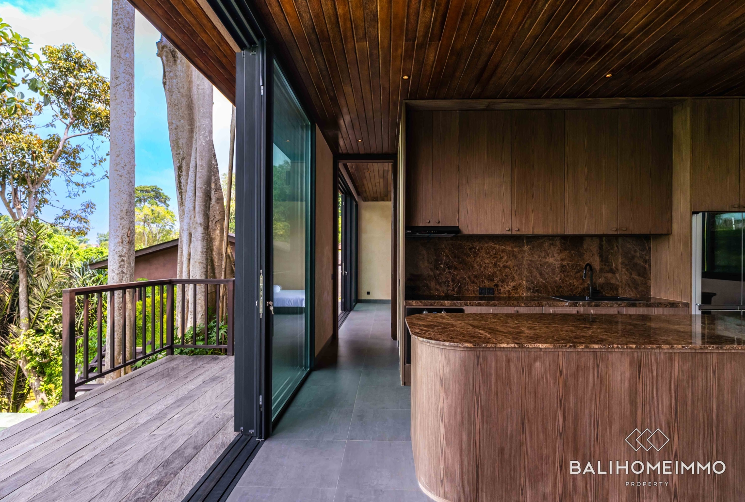 Villa neuve de 4 chambres avec vue sur la rivière à vendre en bail emphytéotique à Kaba-Kaba, Bali view 11