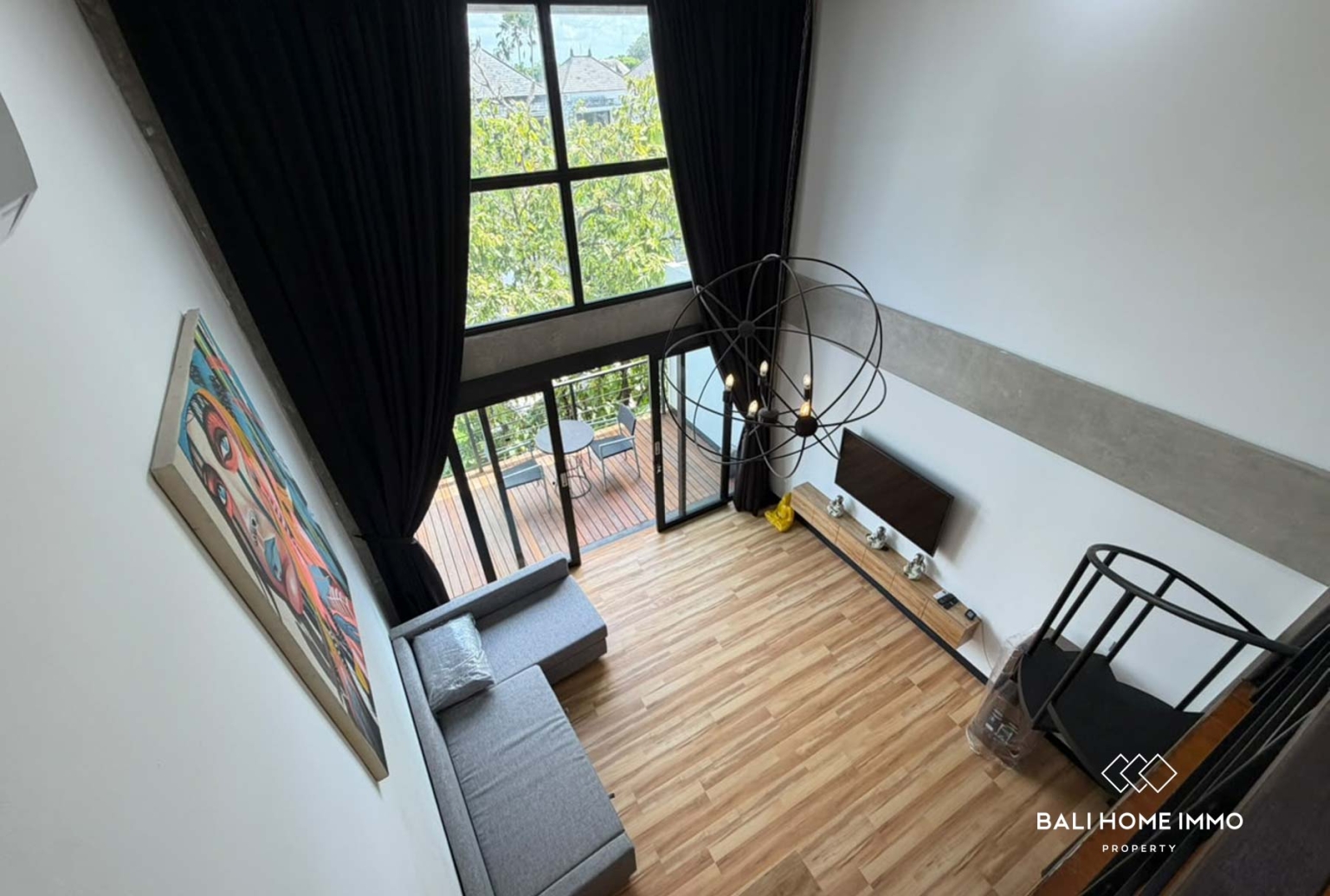 Newly renovated 1 bedroom loft for sale in Seminyak Bali view 7