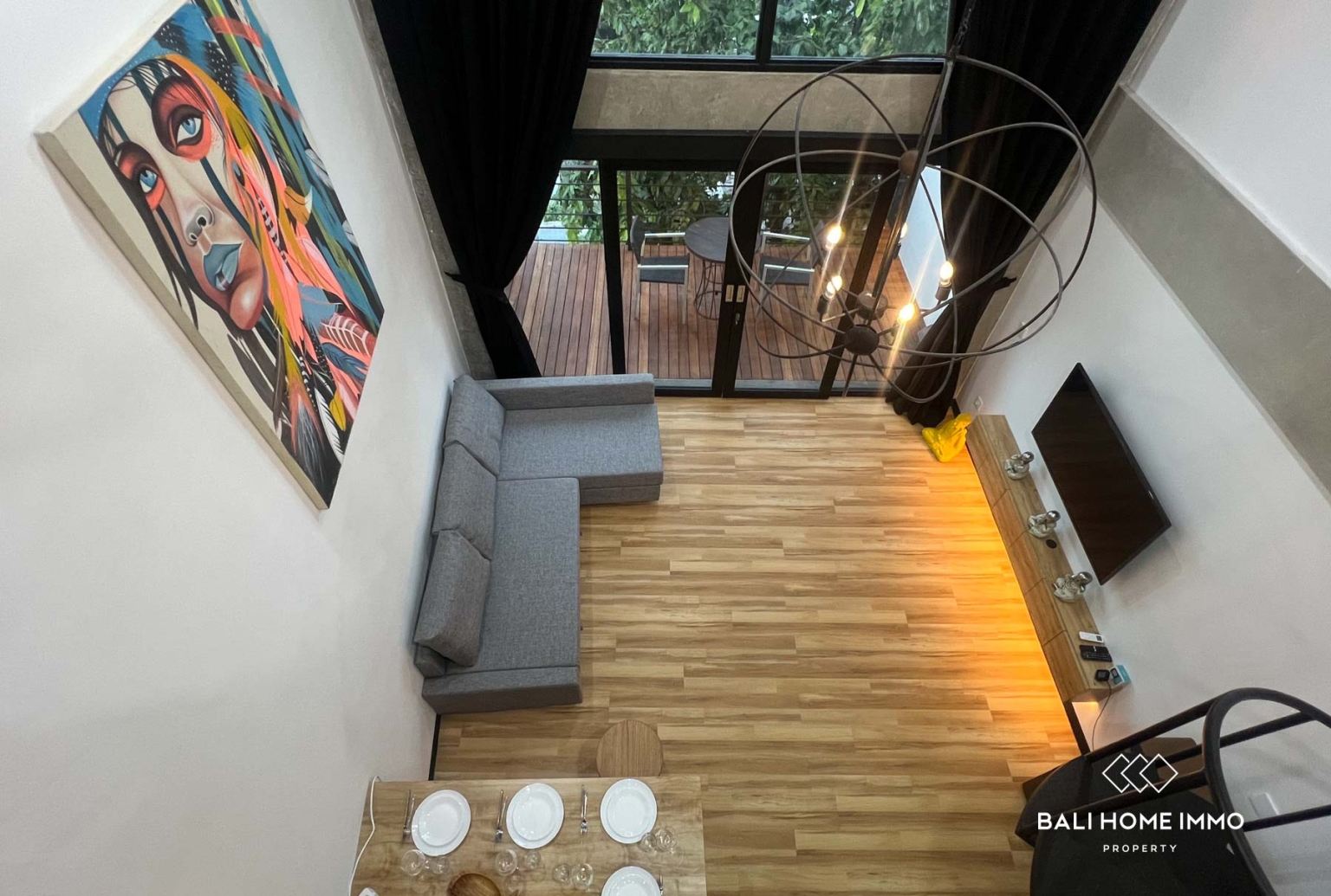 Newly renovated 1 bedroom loft for sale in Seminyak Bali view 2