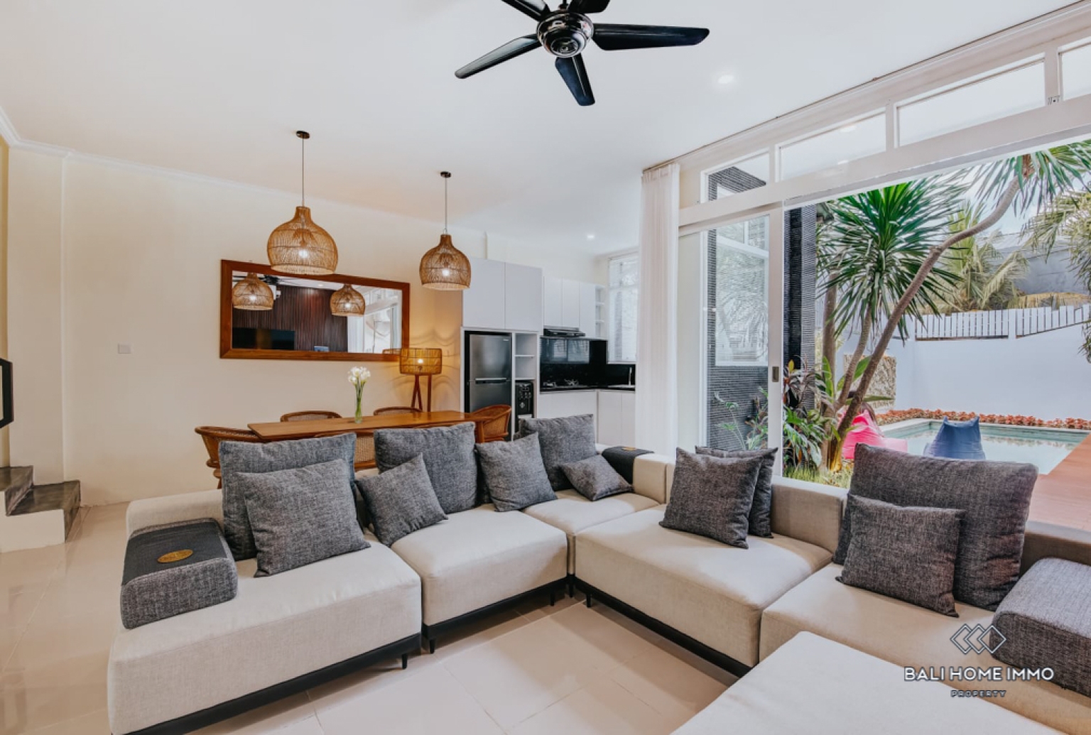 Newly Renovated 3 Bedroom Villa for Sale and Rent in Bali Umalas view 2