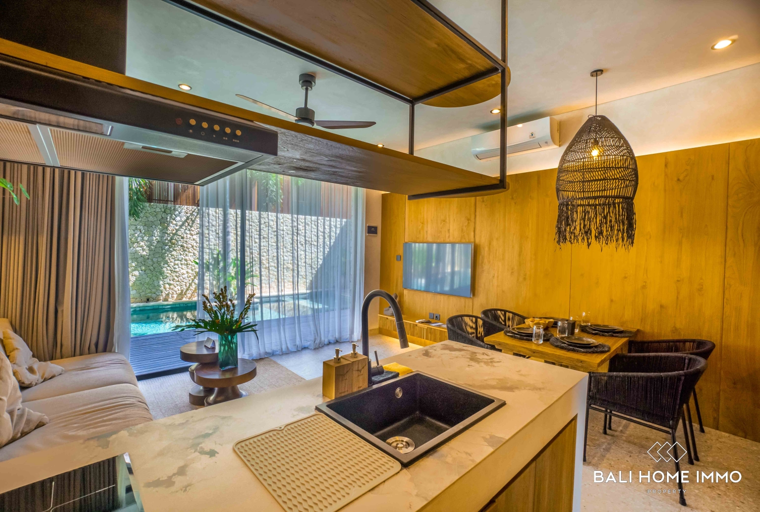 Ocean View 1 Bedroom Villa for Sale Leasehold Near Pandawa Beach view 4