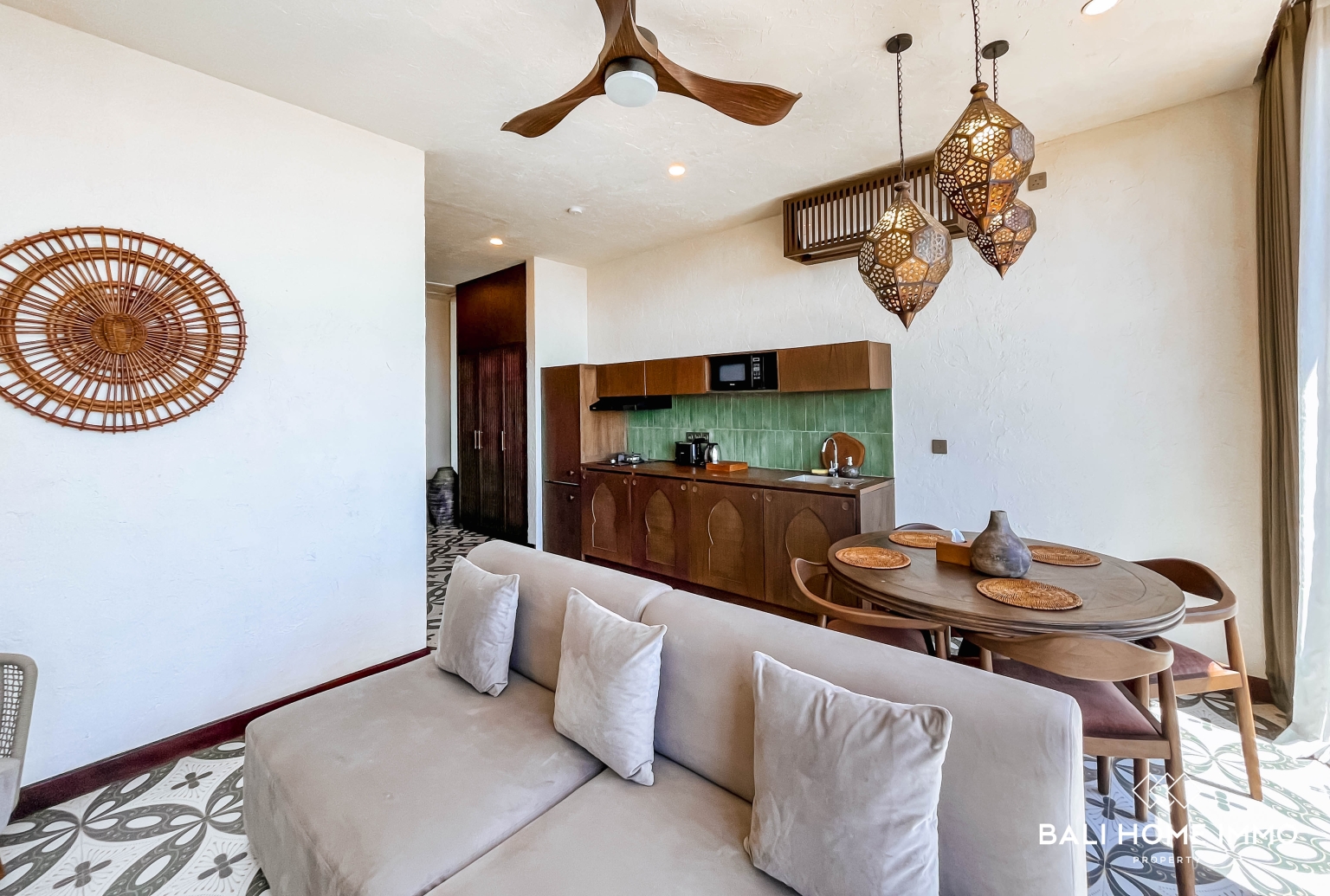 OCEAN VIEW 2 BEDROOMS TOWNHOUSE FOR YEARLY RENTAL IN BINGIN view 5