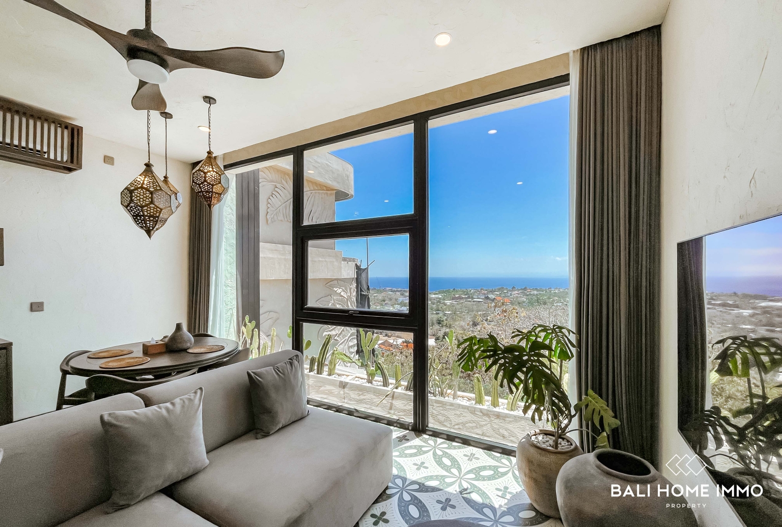 OCEAN VIEW 2 BEDROOMS TOWNHOUSE FOR YEARLY RENTAL IN BINGIN view 6