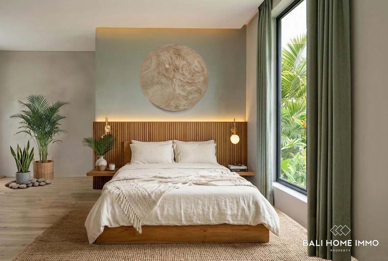 Ocean View Modern Tropical 3-Bedroom Villa for Sale Leasehold Near Balangan Beach view 7