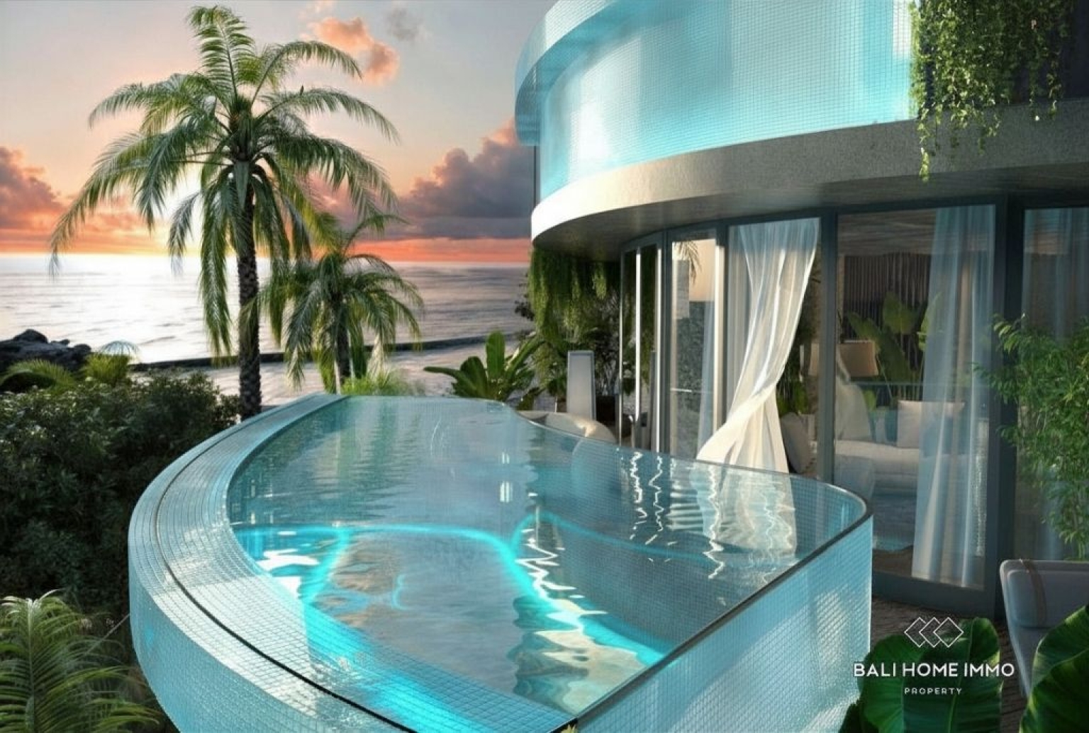 Off Plan 1 Bedroom Apartment for Leasehold with Jungle and Ocean View in Seseh Bali view 19