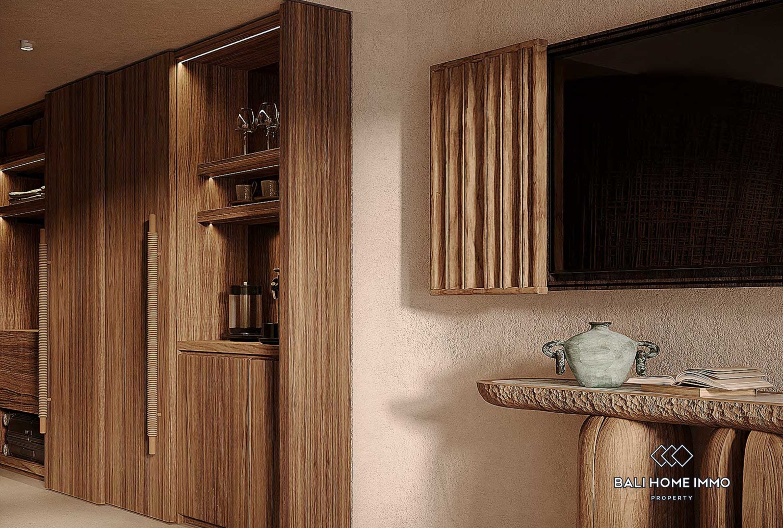 Off Plan 1 Bedroom Apartment for Leasehold with Jungle and Ocean View in Seseh Bali view 6