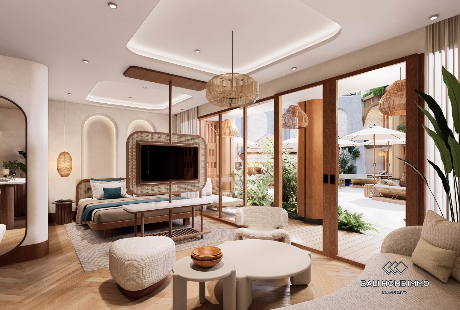 OFF PLAN 1 BEDROOM APARTMENT FOR SALE LEASEHOLD IN BINGIN NEAR DREAMLAND BEACH view 3