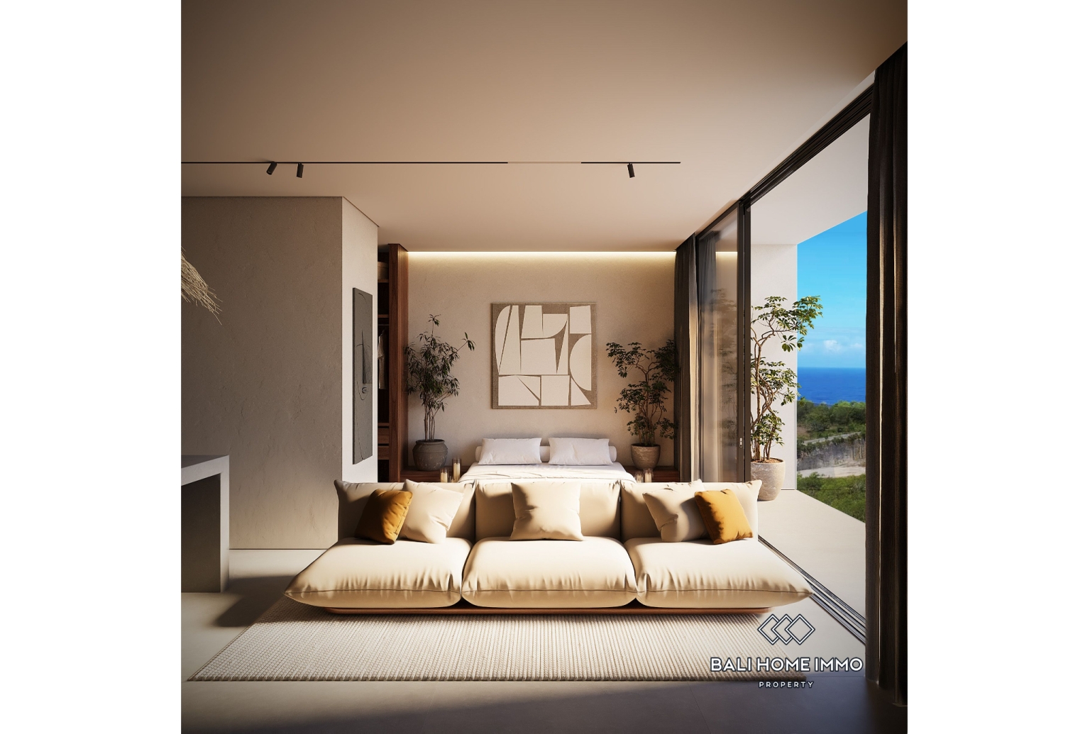 Off Plan 1 Bedroom Apartment for Sale Near Pandawa Beach view 2