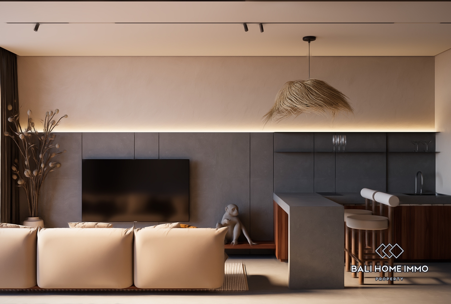 Off Plan 1 Bedroom Apartment for Sale Near Pandawa Beach view 3