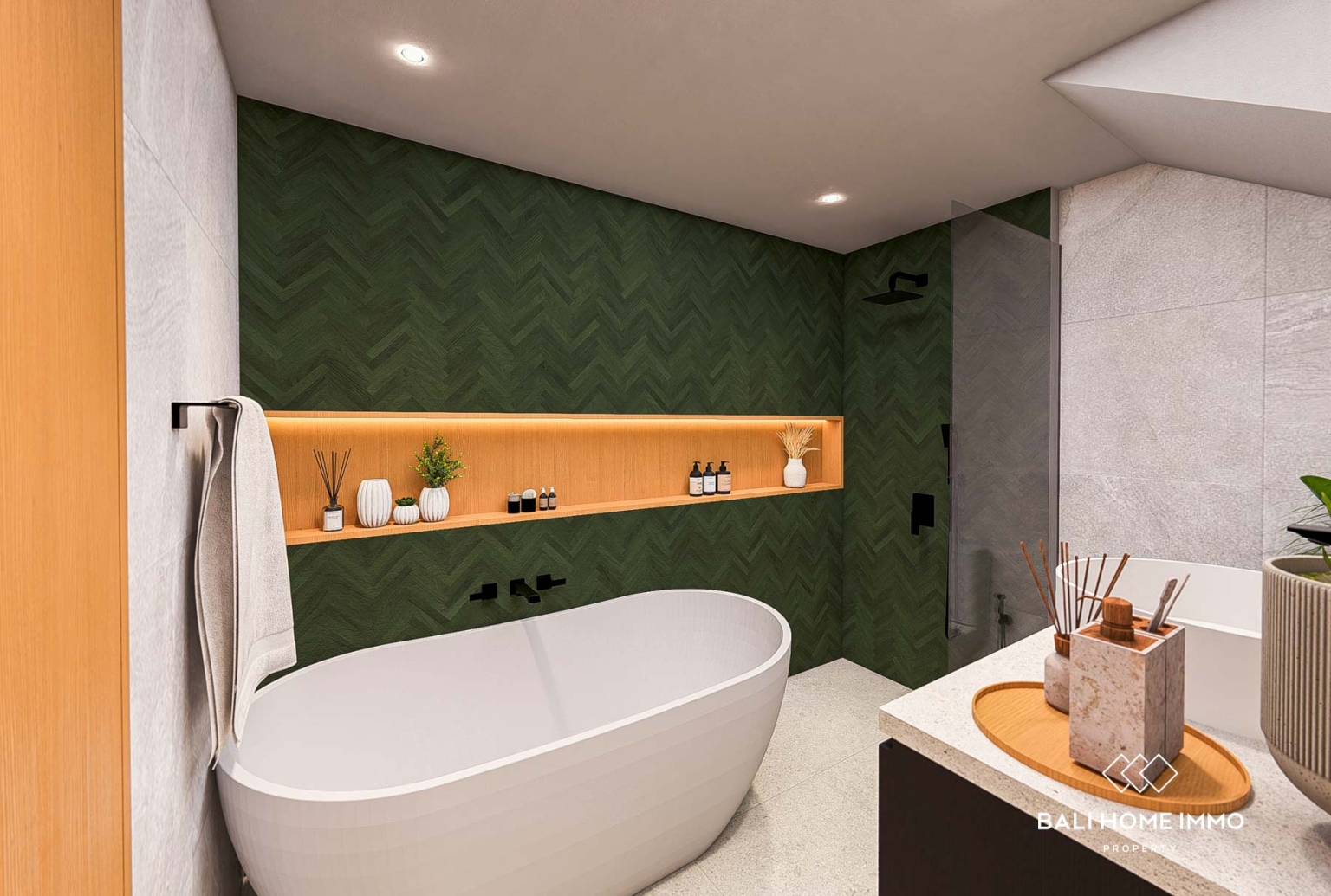 OFF PLAN 1 BEDROOM MEZZANINE LOFT FOR LEASEHOLD SALE in UMALAS BALI view 10