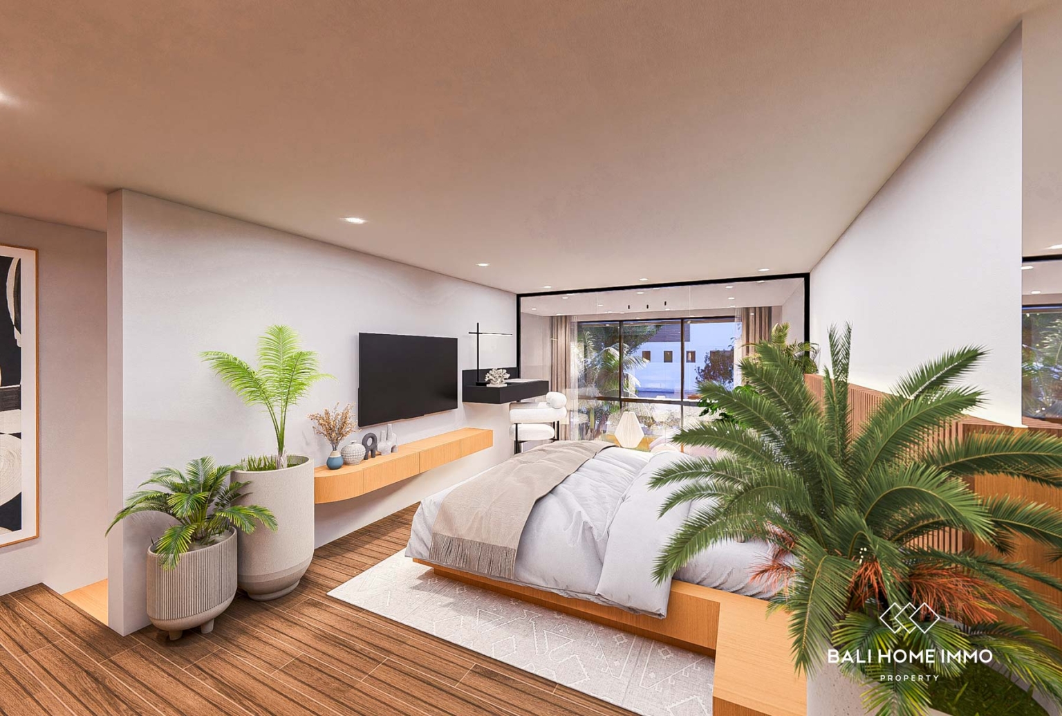 OFF PLAN 1 BEDROOM MEZZANINE LOFT FOR LEASEHOLD SALE in UMALAS BALI view 7