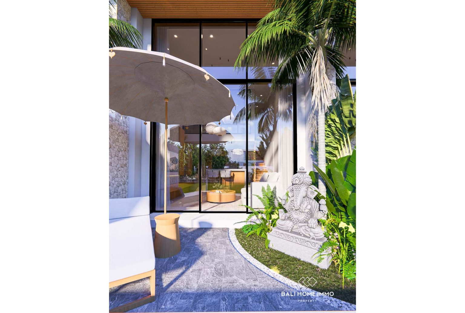 OFF PLAN 1 BEDROOM MEZZANINE LOFT FOR LEASEHOLD SALE in UMALAS BALI view 17