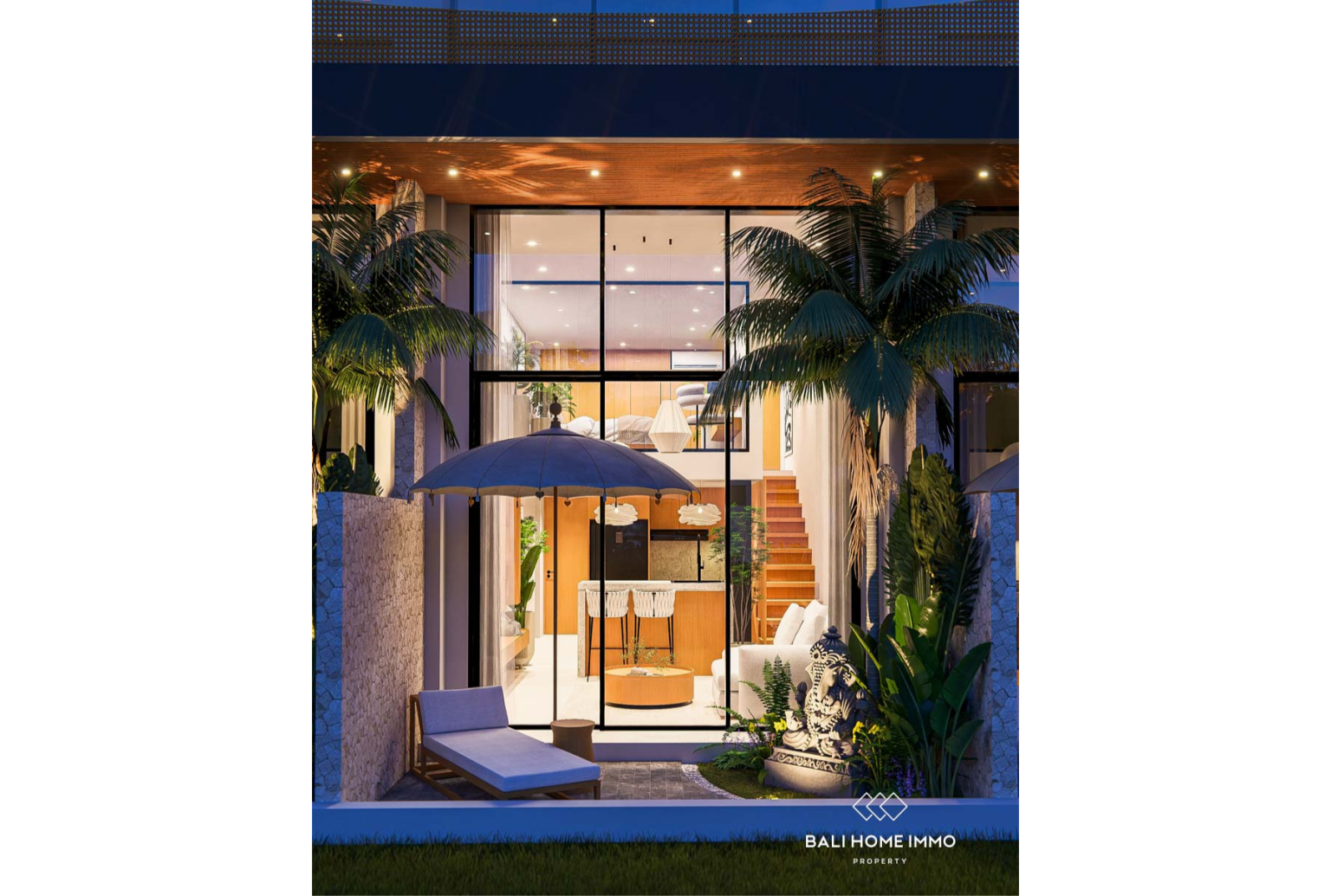 OFF PLAN 1 BEDROOM MEZZANINE LOFT FOR LEASEHOLD SALE in UMALAS BALI view 15