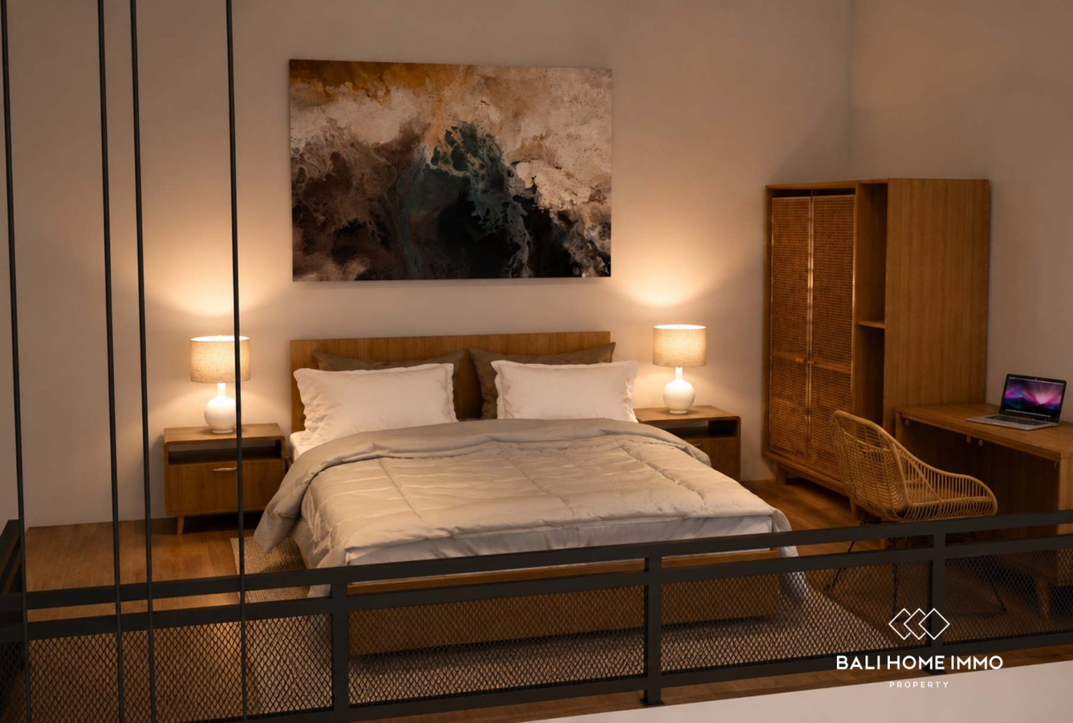 Apartemen loft mezzanine 1 kamar off-plan dijual di Kerobokan, Bali. view 9