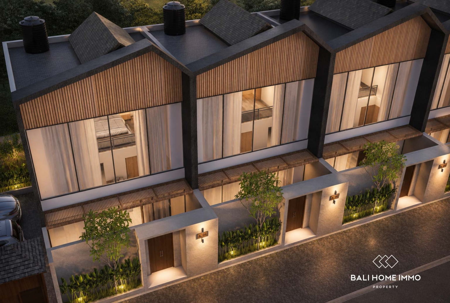 Apartemen loft mezzanine 1 kamar off-plan dijual di Kerobokan, Bali. view 19