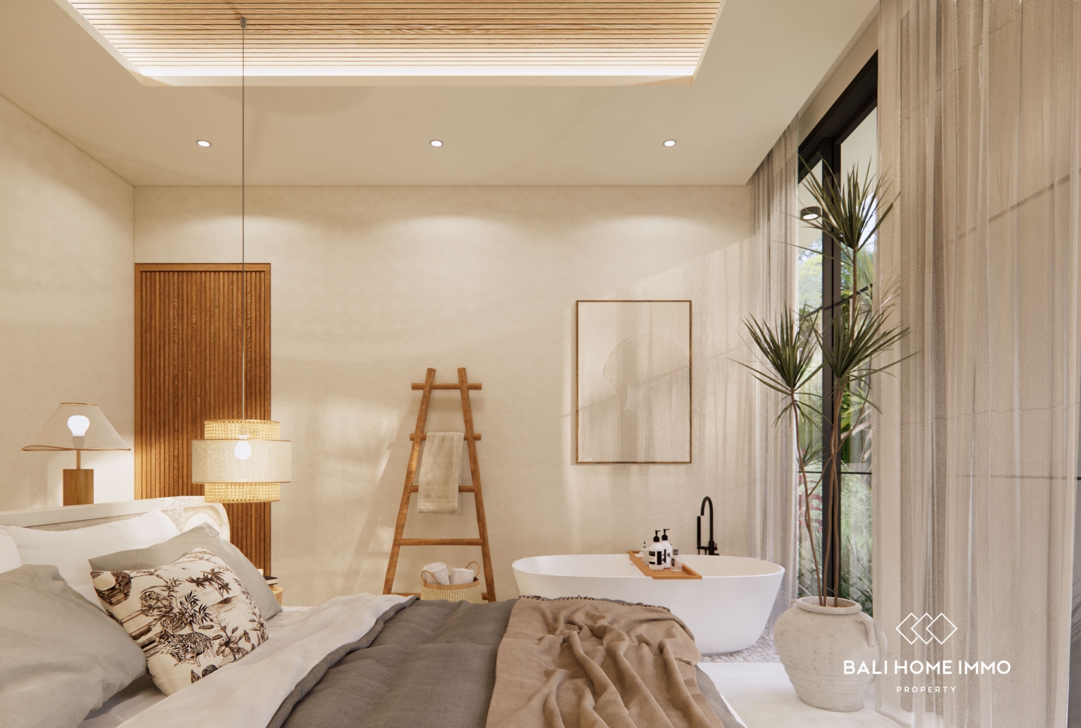 PROPERTI MODERN 1 KAMAR TIDUR DALAM KONDISI OFF-PLAN, DIJUAL DENGAN HAK MILIK SEWA DI PECATU view 9