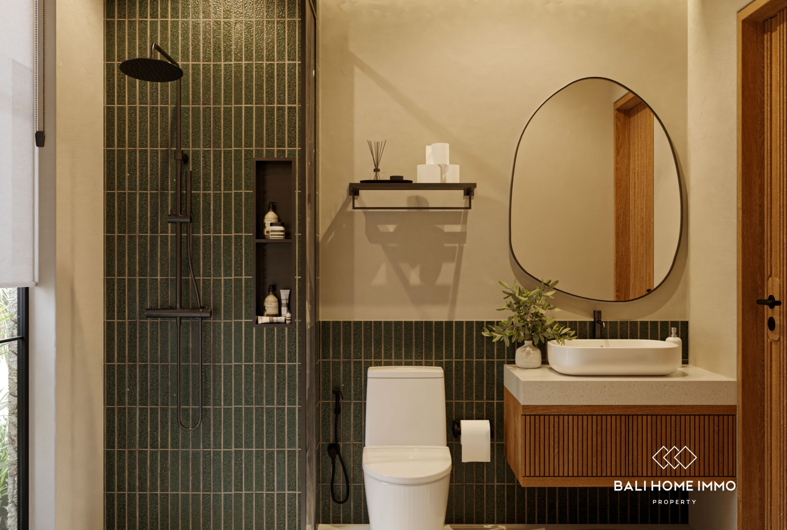 PROPERTI MODERN 1 KAMAR TIDUR DALAM KONDISI OFF-PLAN, DIJUAL DENGAN HAK MILIK SEWA DI PECATU view 11