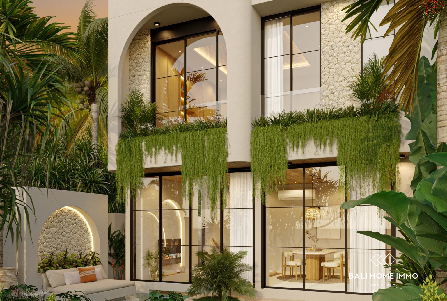 PROPERTI MODERN 1 KAMAR TIDUR DALAM KONDISI OFF-PLAN, DIJUAL DENGAN HAK MILIK SEWA DI PECATU view 2