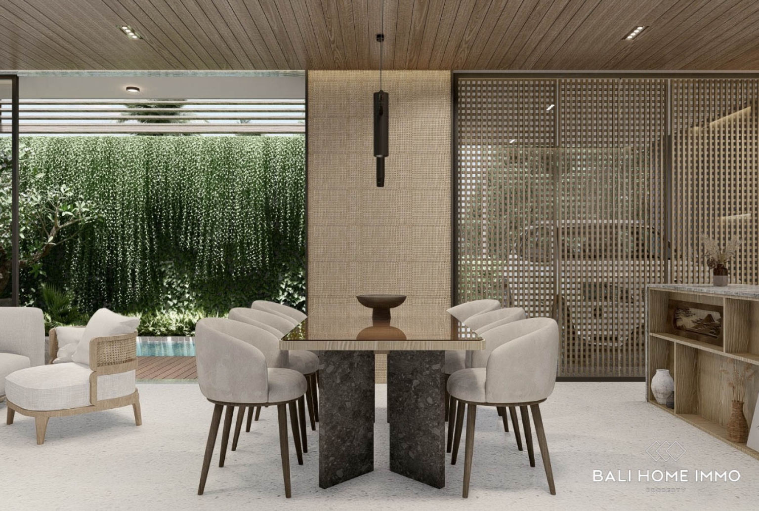 Off-plan 1 Bedroom Modern Villa for Sale in Bali Ungasan view 3