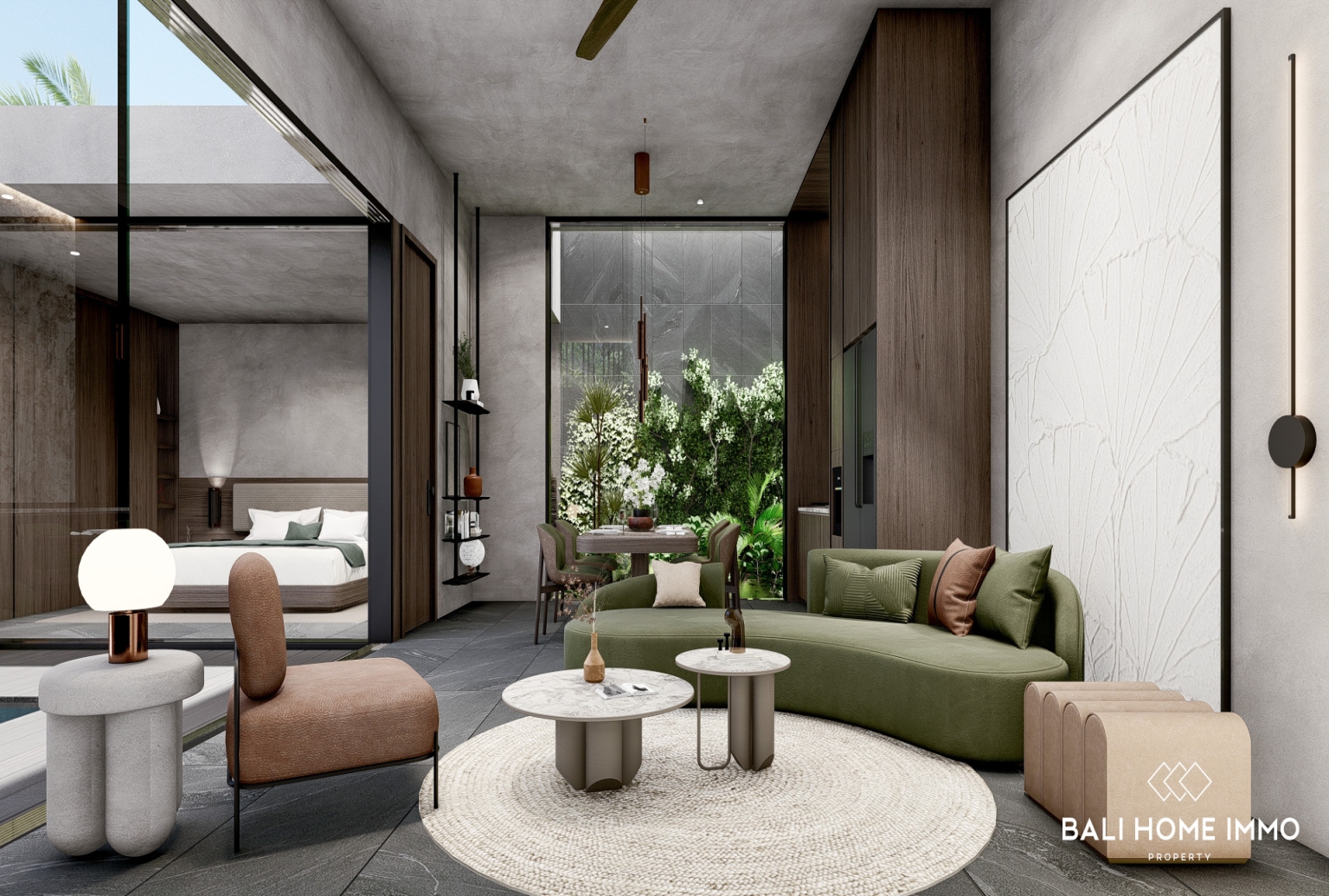 Off-plan 1 Bedroom Modern Villa for Sale in Bali Ungasan view 9