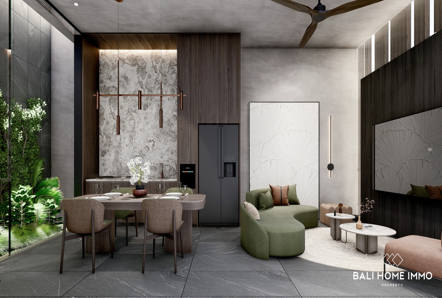 Off-plan 1 Bedroom Modern Villa for Sale in Bali Ungasan view 11