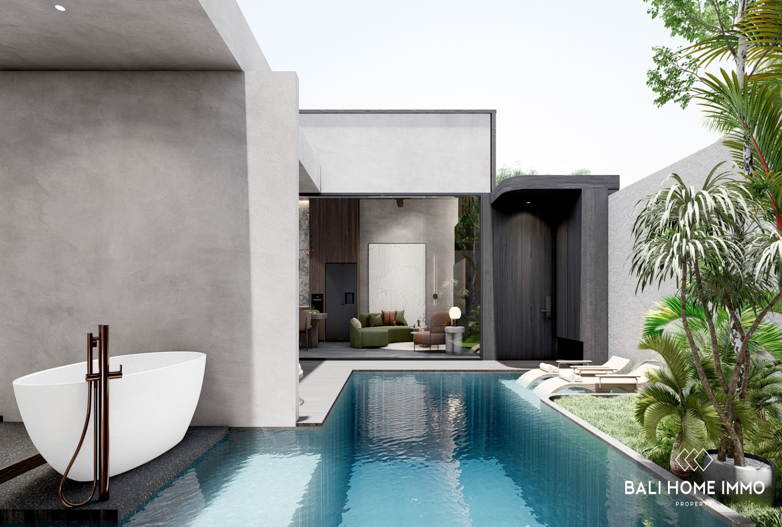 Off-plan 1 Bedroom Modern Villa for Sale in Bali Ungasan view 8