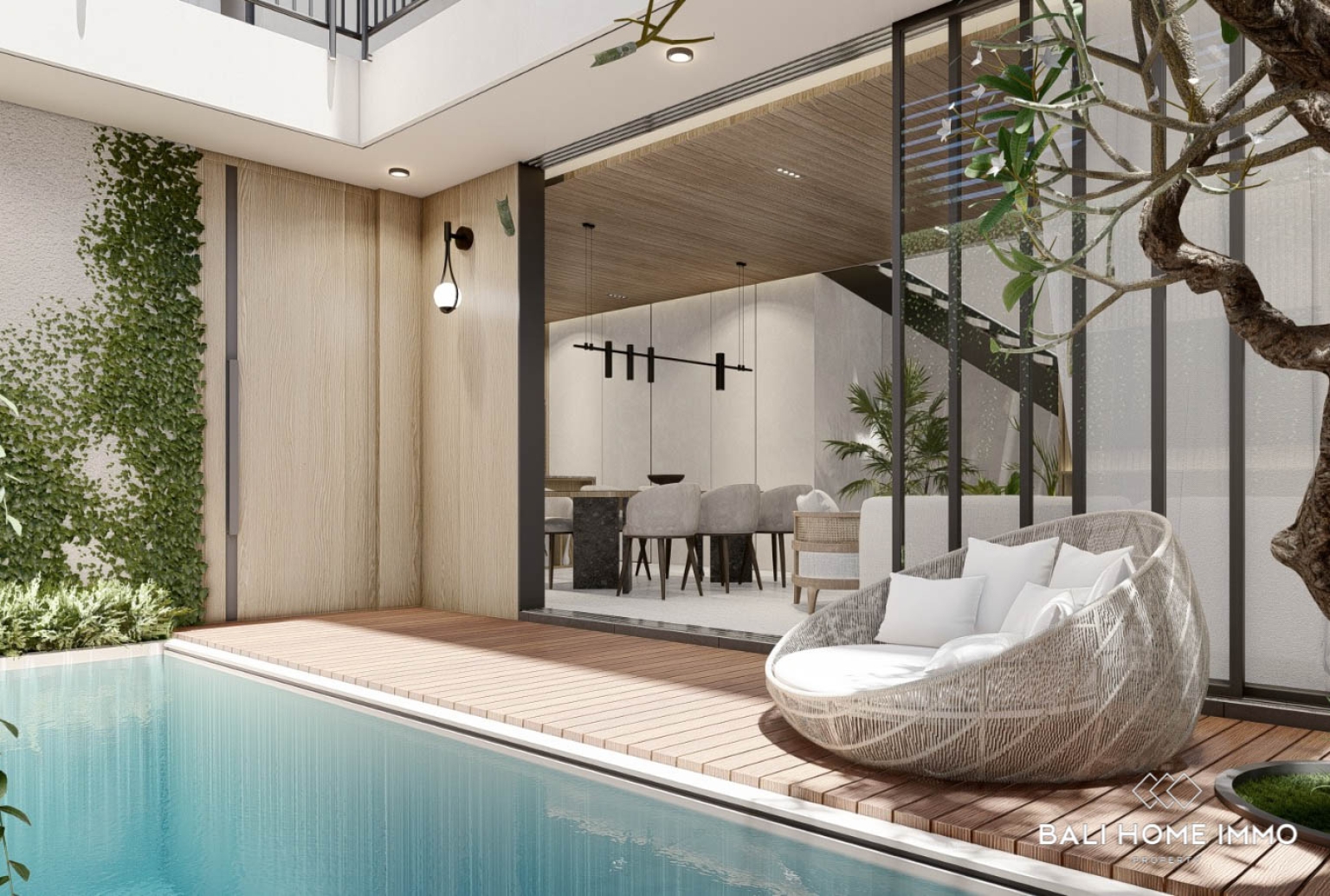 Off-plan 1 Bedroom Modern Villa for Sale in Bali Ungasan view 2