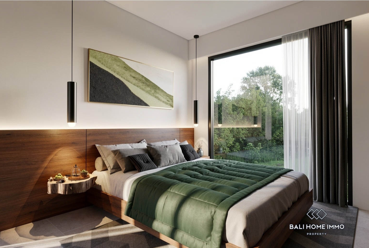 Off-plan 1 Bedroom modern villa for sale in Mas Ubud view 5