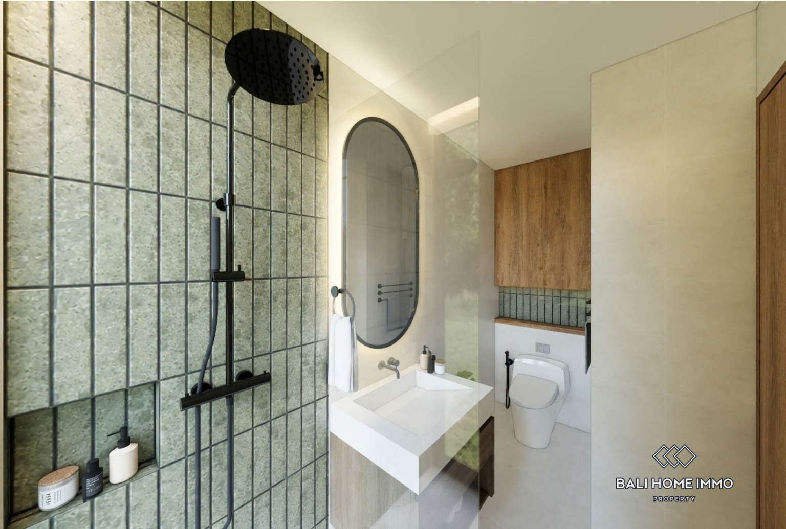 Off-plan 1 Bedroom modern villa for sale in Mas Ubud view 7