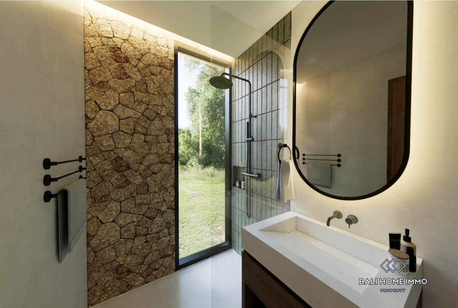 Off-plan 1 Bedroom modern villa for sale in Mas Ubud view 8