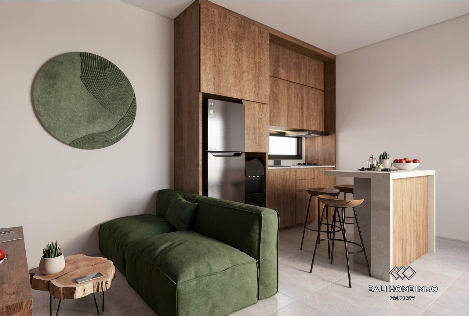 Off-plan 1 Bedroom modern villa for sale in Mas Ubud view 2