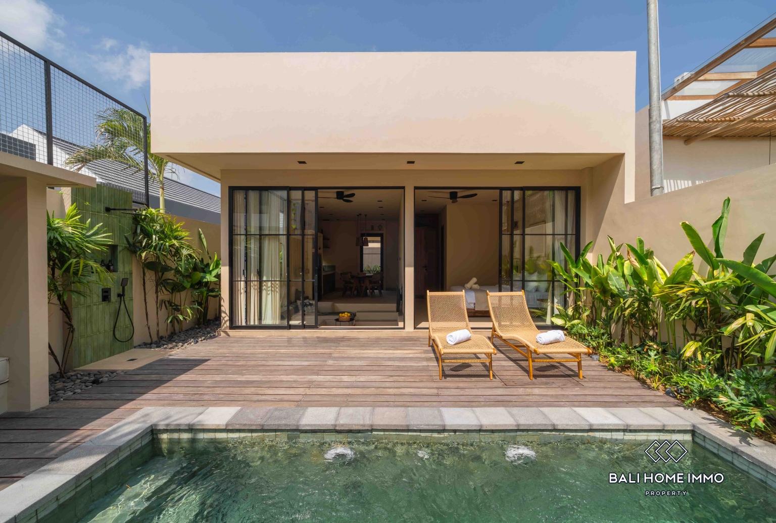Villa modern 1 kamar baru dijual di Kedungu. view 2
