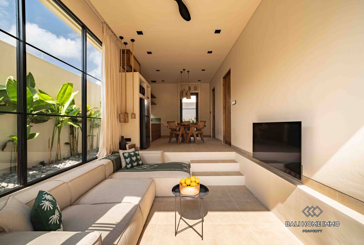 Villa modern 1 kamar baru dijual di Kedungu. view 6