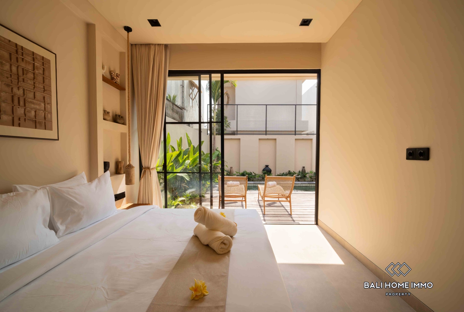 Villa modern 1 kamar baru dijual di Kedungu. view 17