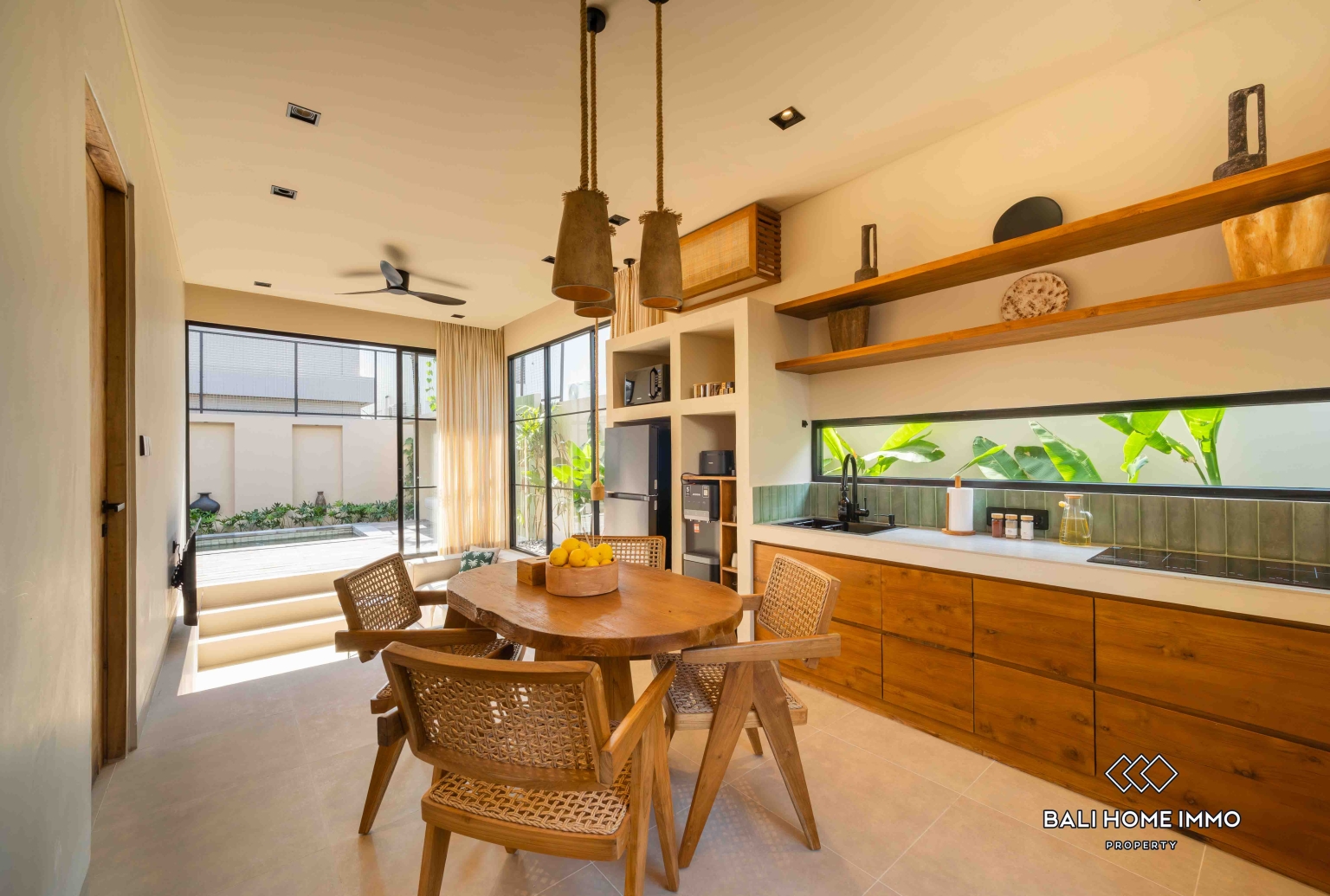 Villa modern 1 kamar baru dijual di Kedungu. view 9