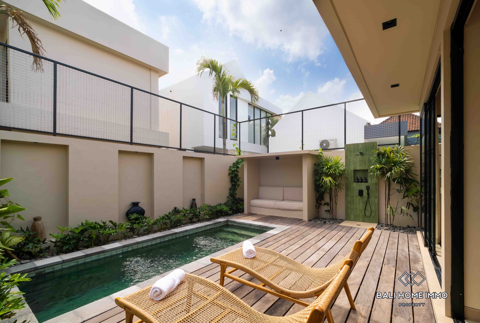Villa modern 1 kamar baru dijual di Kedungu. view 24