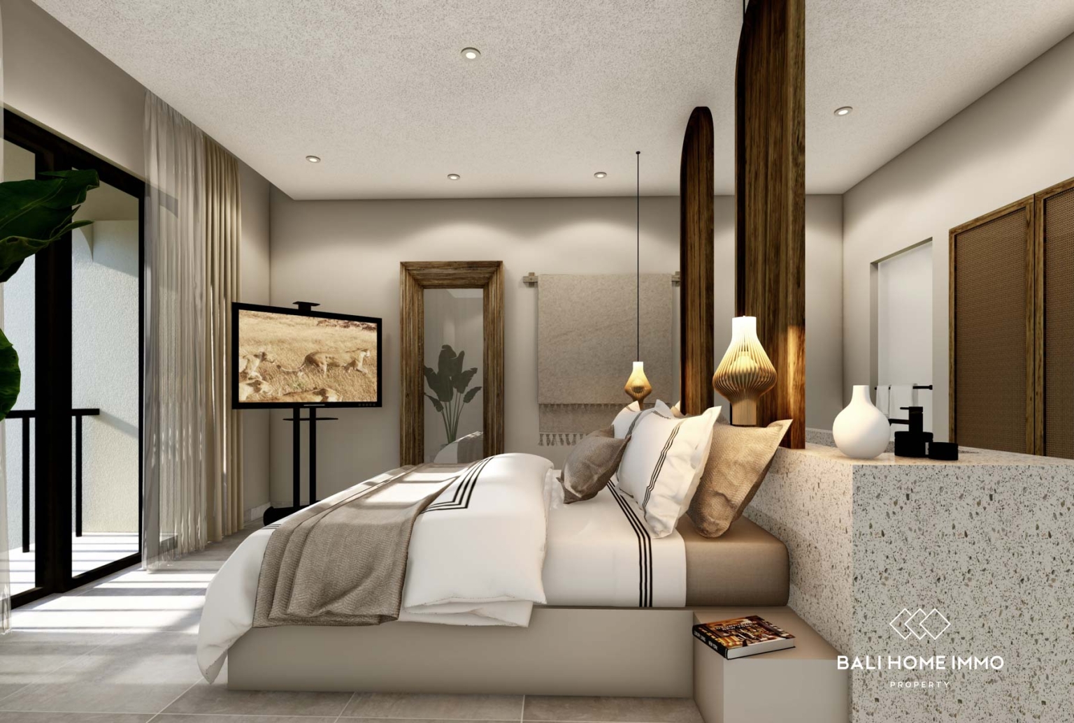 Off-Plan 1-Bedroom Villa for Leasehold Sale in Seminyak view 5