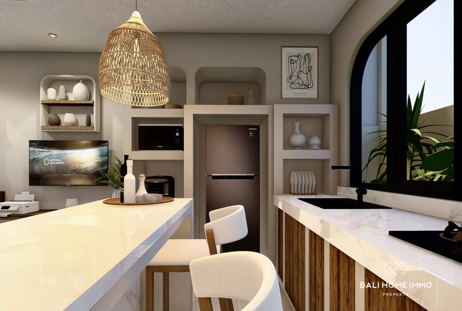 Off-Plan 1-Bedroom Villa for Leasehold Sale in Seminyak view 4
