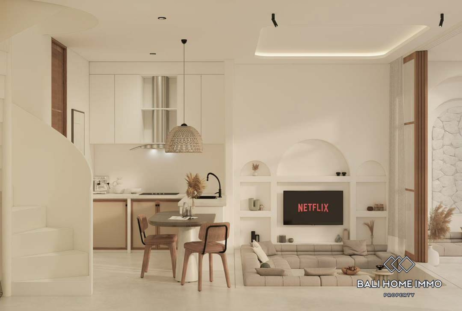 Off-plan 1 Bedroom Villa for Sale in Pererenan Northside view 4